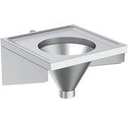Ideal Standard Armitage Shanks Lever back inlet stainless steel slophopper