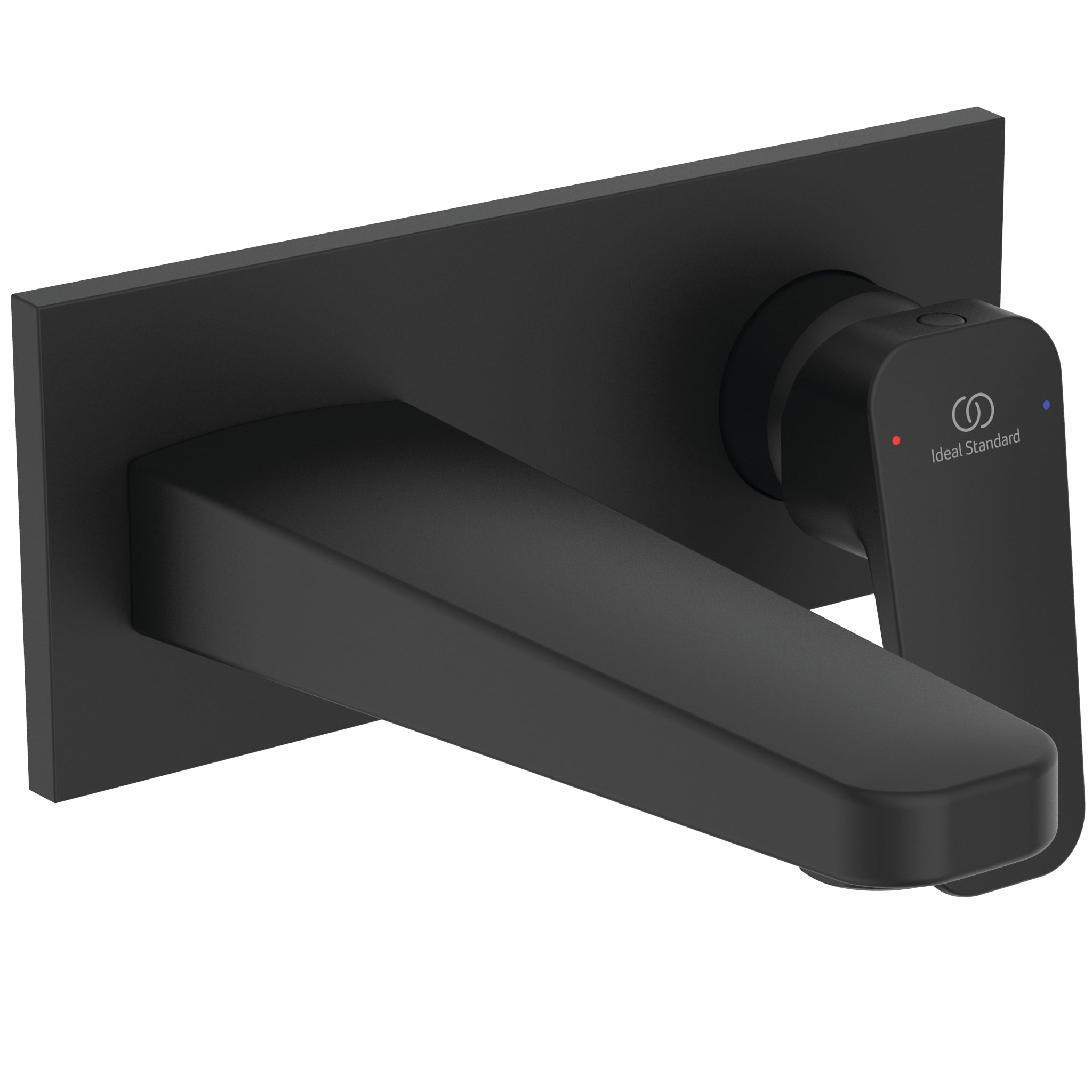Ideal Standard Ceraplan Single Lever Wall Mounted Basin Mixer Silk Black
