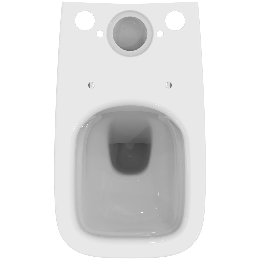 Ideal Standard i.Life S compact close coupled wc bowl with horizontal outlet and rimls+ technology