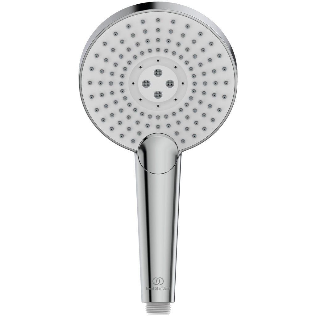 Ideal Standard Idealrain Evo Jet Chrome Round Hand shower 125mm With Rail Kit 600mm