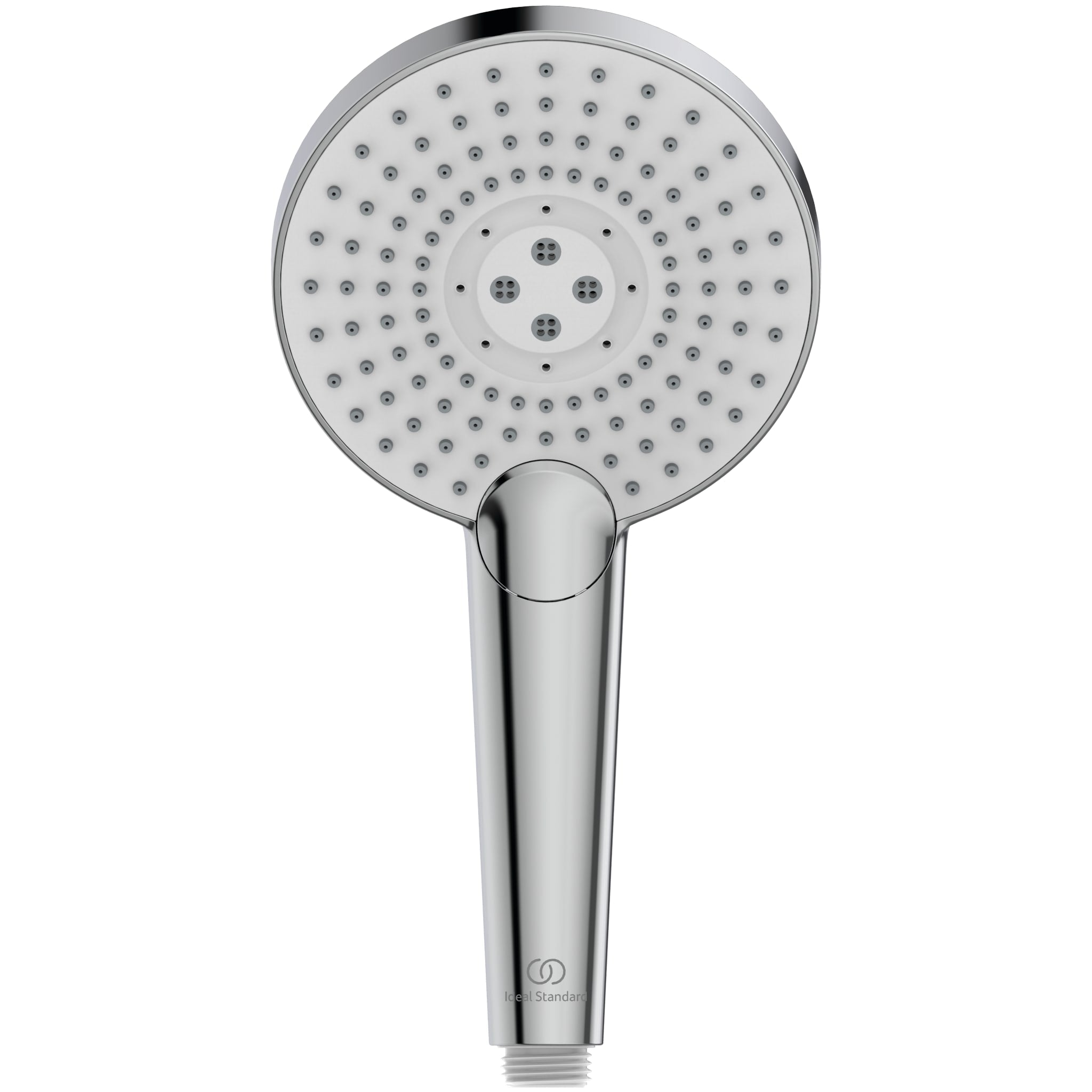 Ideal Standard Idealrain Evo Jet Chrome Round Hand shower 125mm With Rail Kit 600mm