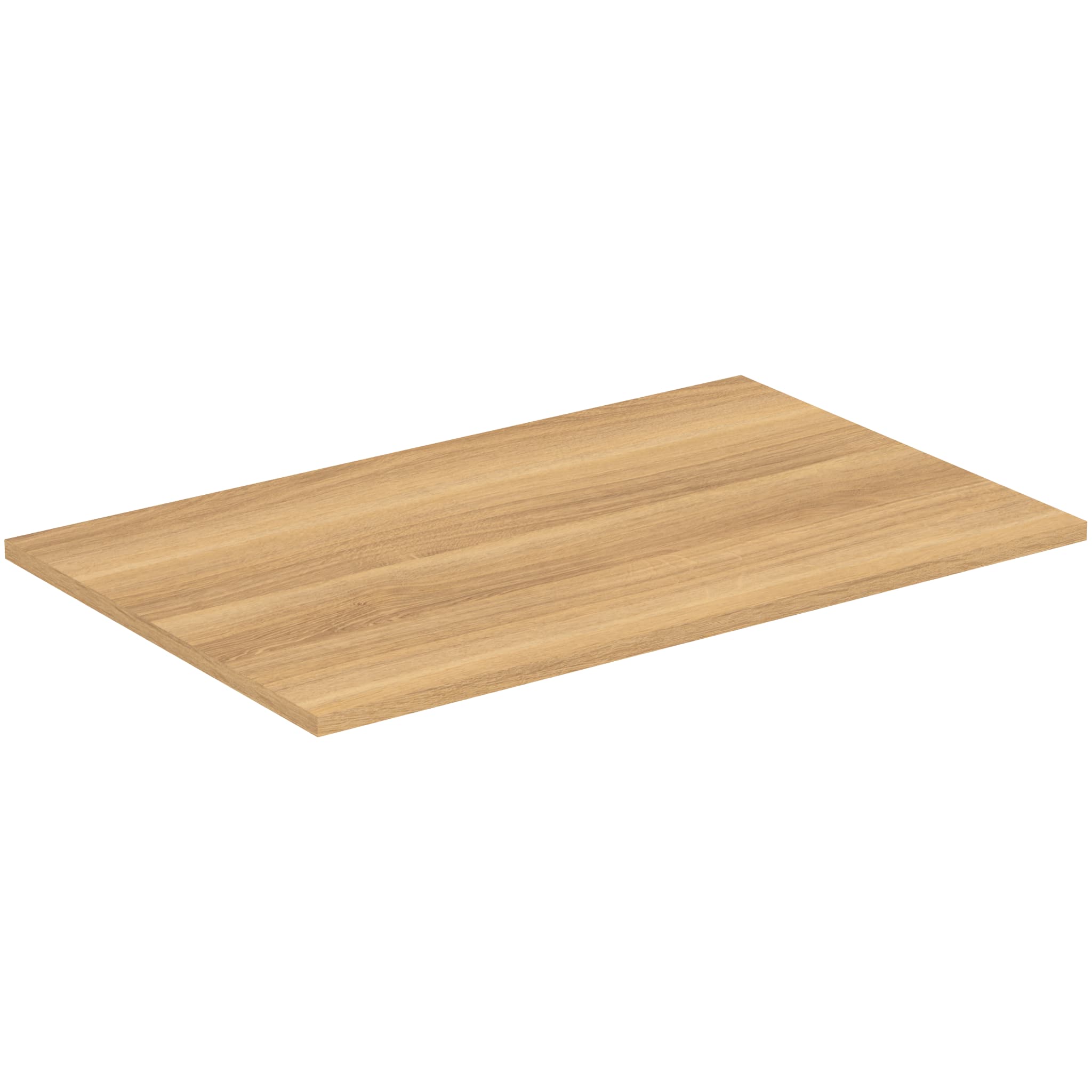 Ideal Standard i.Life B 80cm worktop for vessel installation, natural oak