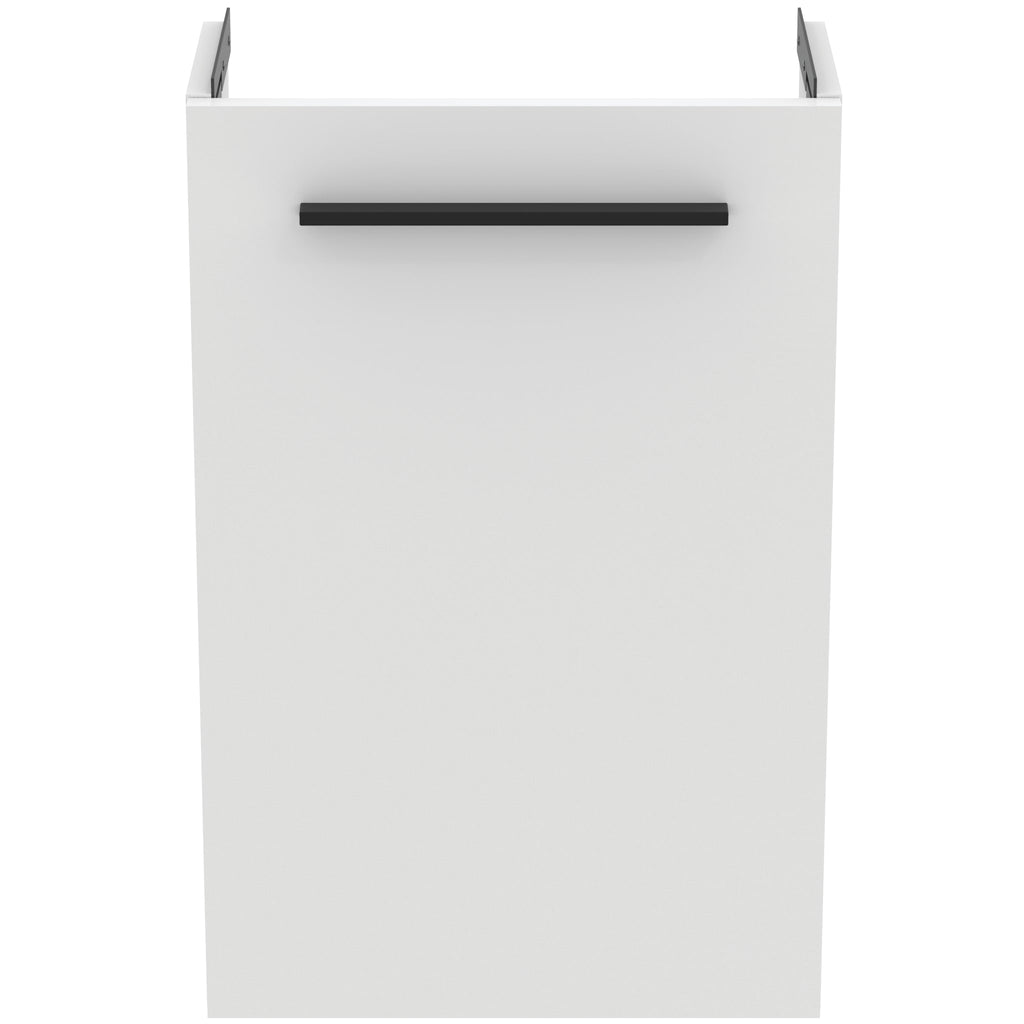 Ideal Standard i.Life S 41cm guest washbasin unit with 1 door  (separate handle required), matt white