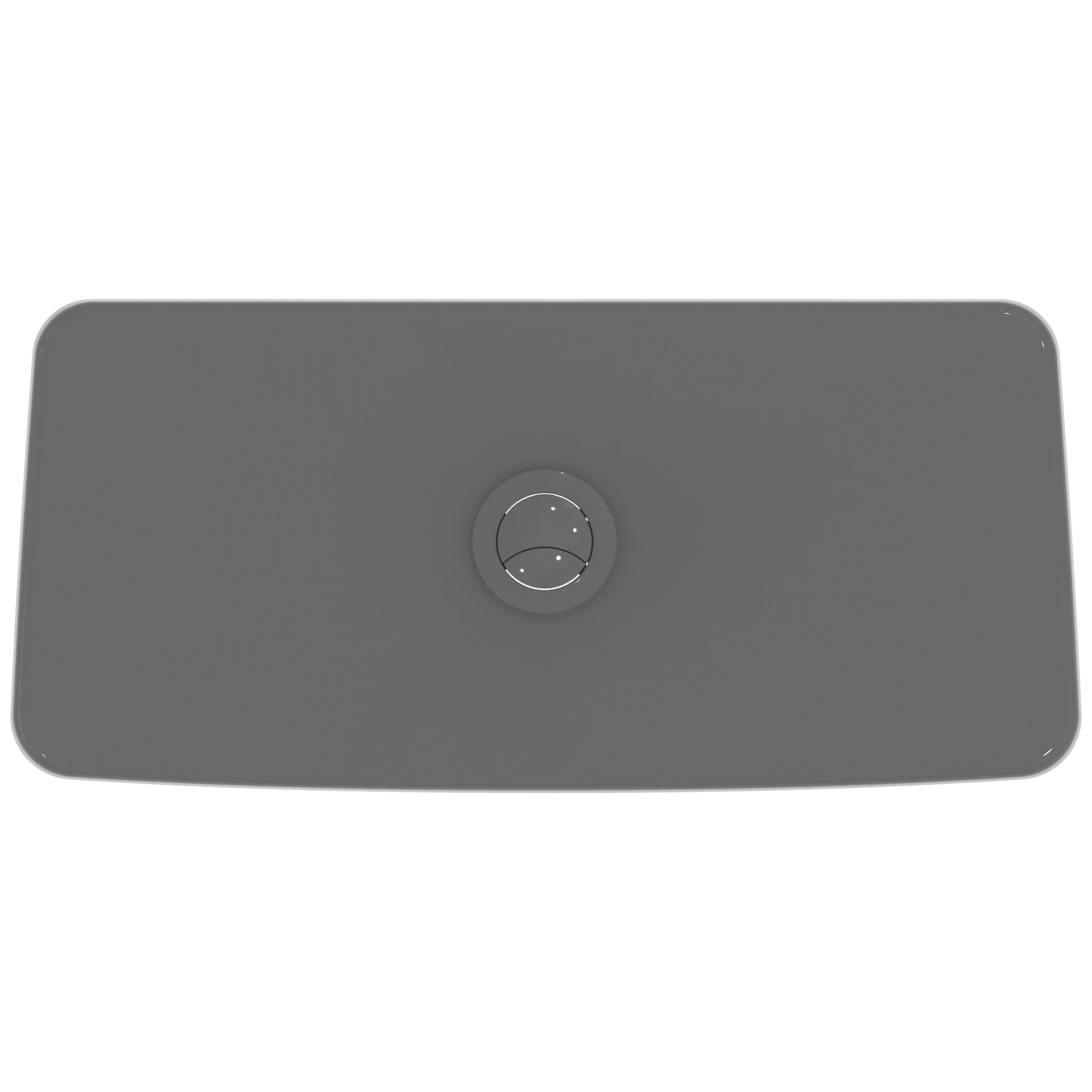 Ideal Standard i.Life A & B close coupled cistern 6/4 litre dual flush valve bottom supply and internal overflow, Gloss Grey