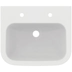 Armitage Shanks Portman 21 50cm 2 tapholes washbasin with overflow.
