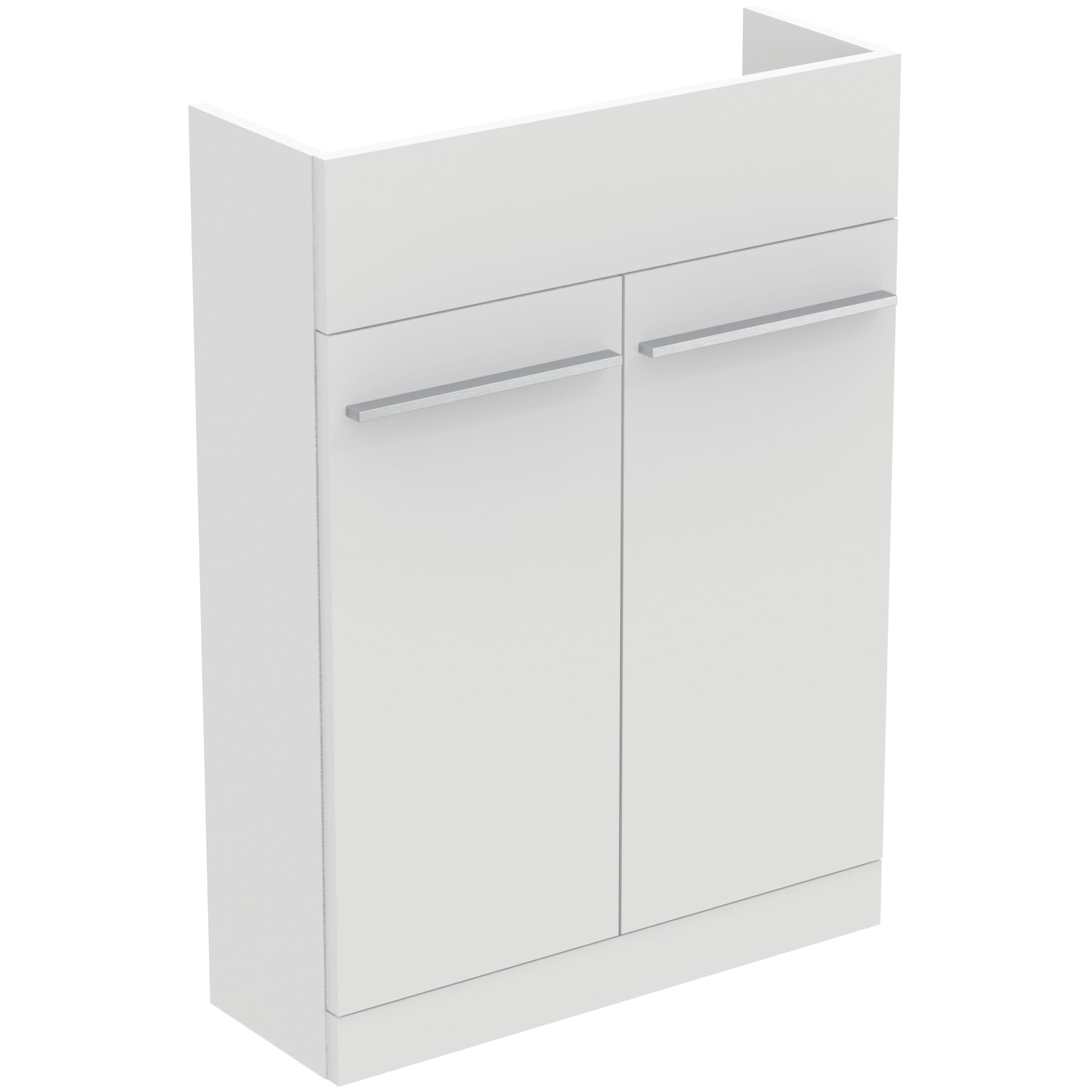 Ideal Standard i.Life S Slimline Floorstanding Semi-recess Unit 600W x 210mmD 2 Doors White Matt