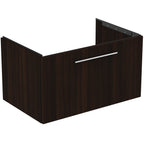 Ideal Standard i.Life B 800mm Wall Hung Vanity Unit With 1 Drawer Coffee Oak