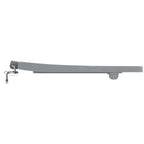 Armitage Shanks Contour 21 toilet seat only with top fixing hinges and retaining buffers, grey