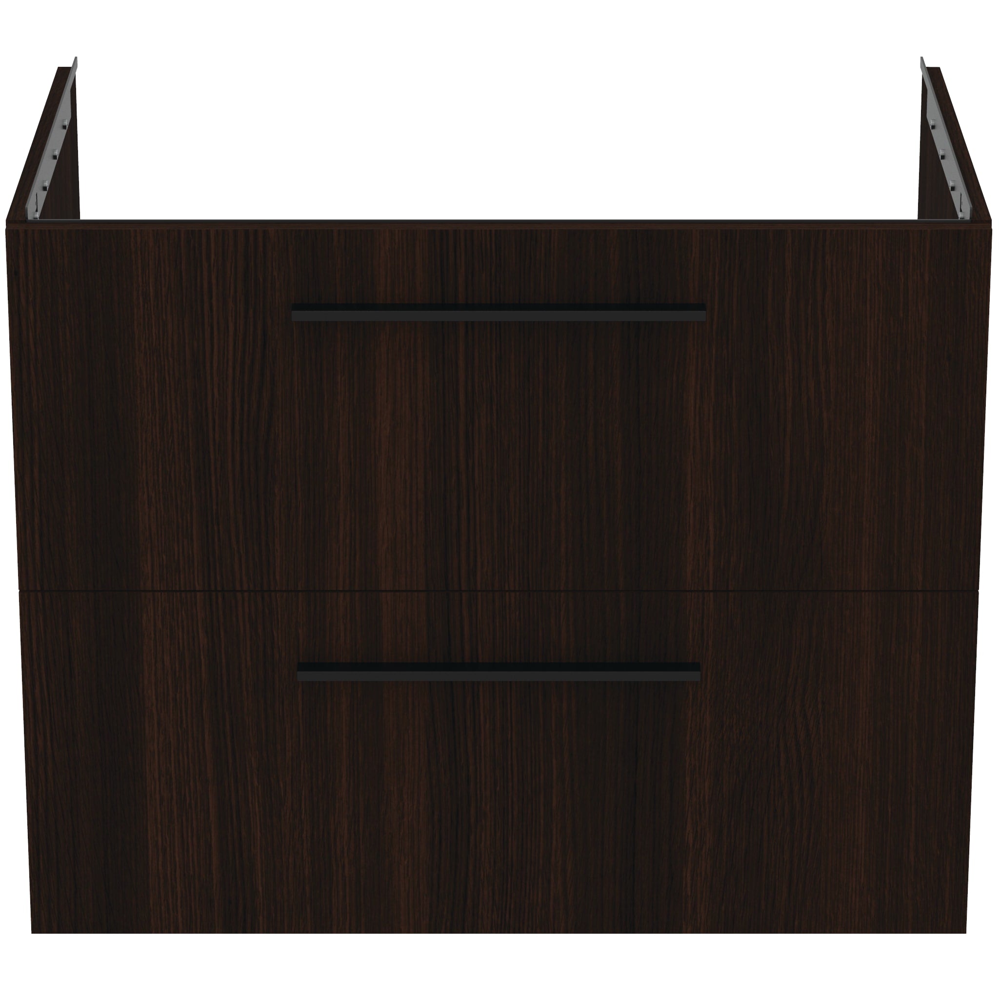 Ideal Standard i.Life B 800mm Wall Hung Vanity Unit With 2 Drawers Coffee Oak