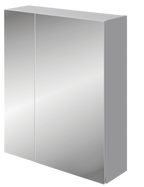iflo Trapini Asymmetric 600 Mirror Unit Dove Grey (109485)