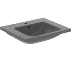 Ideal Standard i.Life B 610mm Vanity Washbasin 1 Taphole Gloss Grey