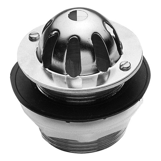 Ideal Standard Uril Strainer Waste Brass 1 1/4 in with Stainless Steel Dome