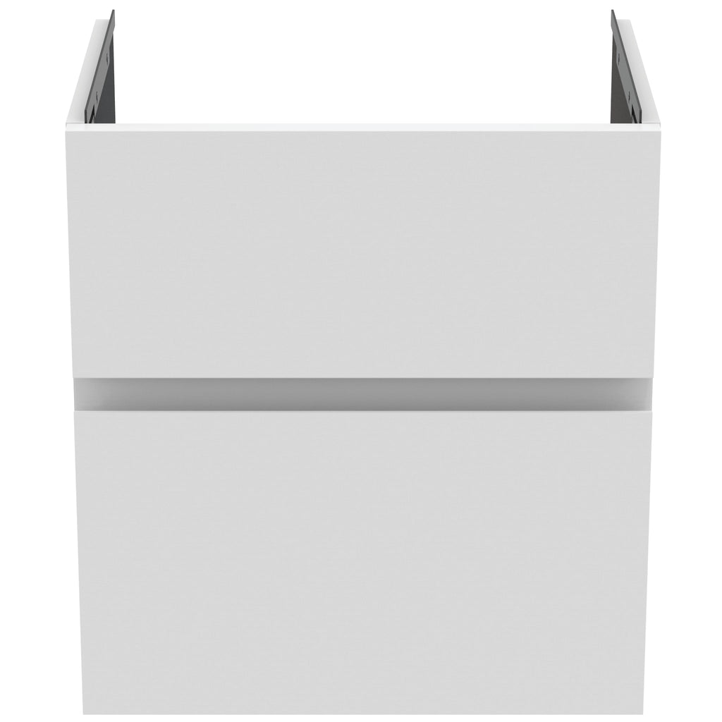 Ideal Standard Finesse 500mm X 380mm Wall Mounted Vanity Unit With 2 Drawers Matt White