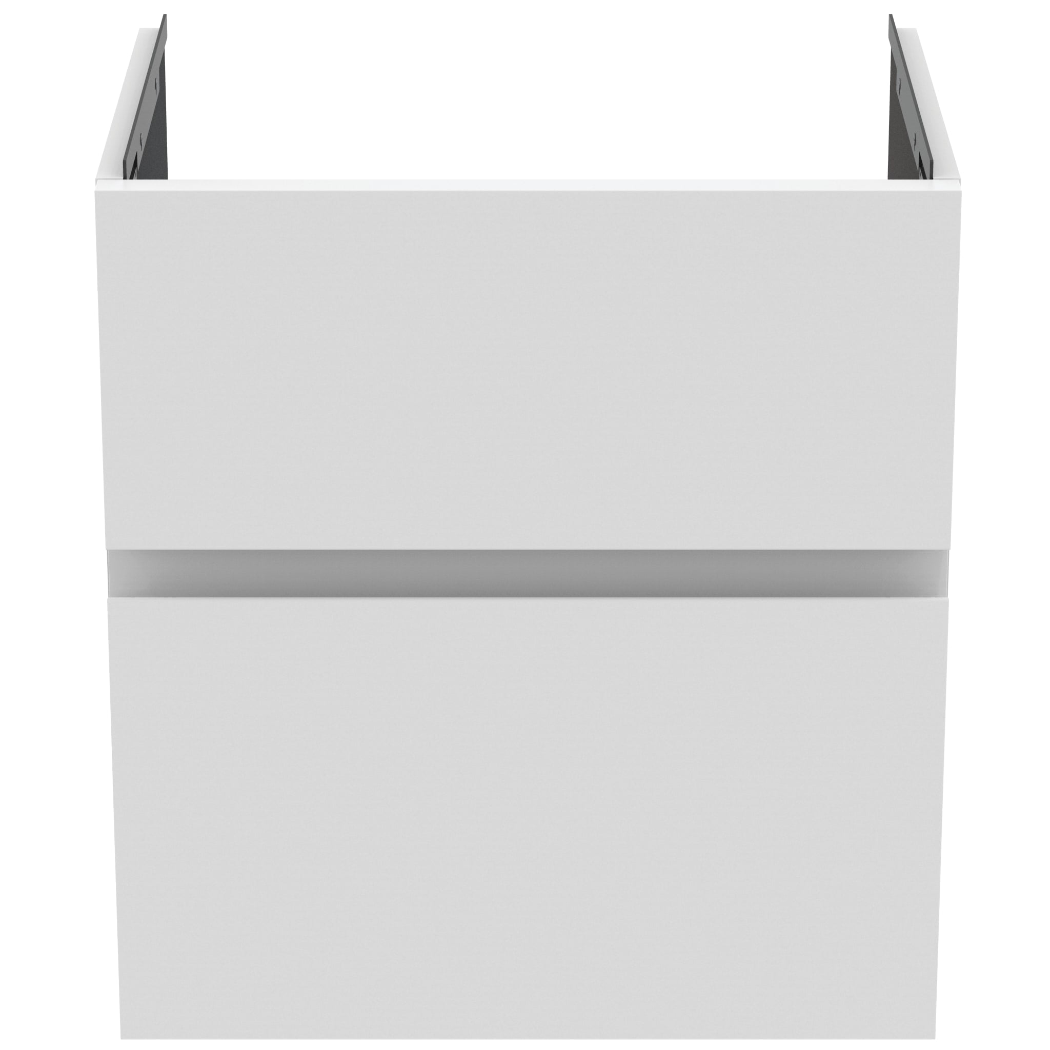Ideal Standard Finesse 500mm X 380mm Wall Mounted Vanity Unit With 2 Drawers Matt White
