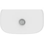 Ideal Standard Tesi close coupled delay fill 4/2 6 litre cistern with dual flush valve, bottom supply and internal overflow