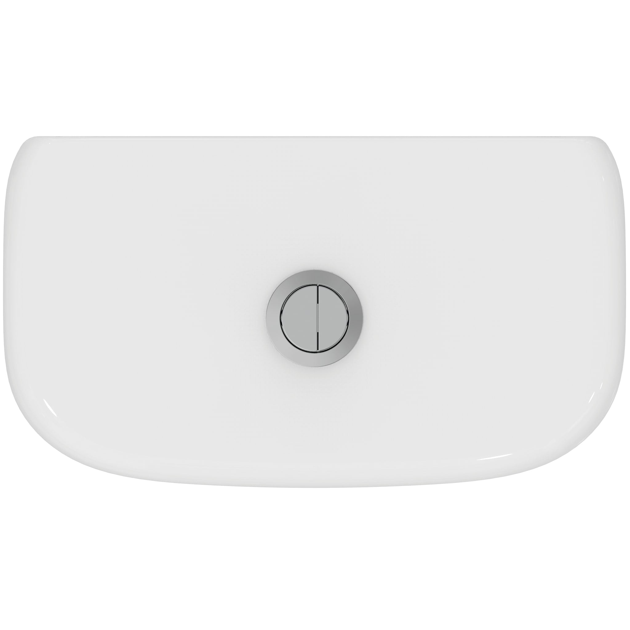 Ideal Standard Tesi close coupled delay fill 4/2 6 litre cistern with dual flush valve, bottom supply and internal overflow
