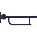 Armitage Shanks Ideal Standard Contour 21 Screw to Wall 65cm Hinged Support Arm G4 Blue