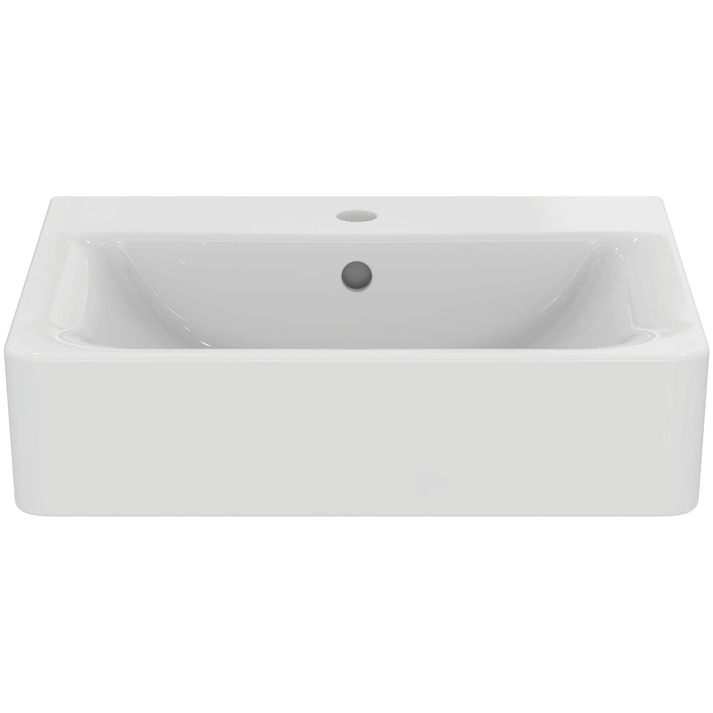 Ideal Standard Concept Cube Witap Hole Overflow Washbasin White 550mm