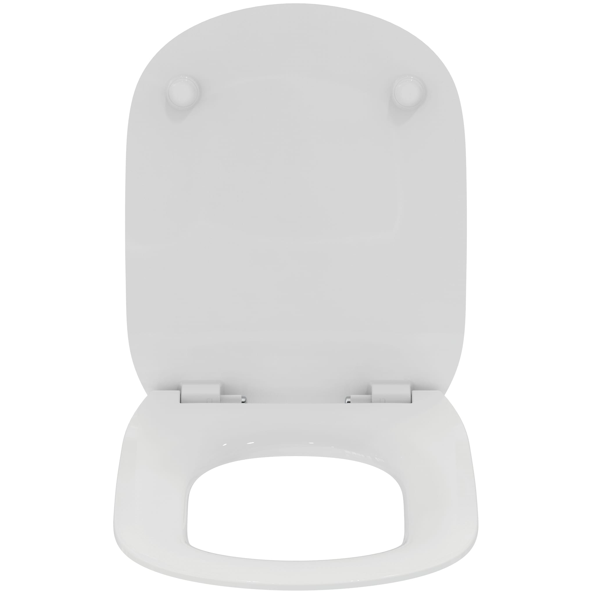 Ideal Standard Tesi slow close slim toilet seat and cover, with quick release, white