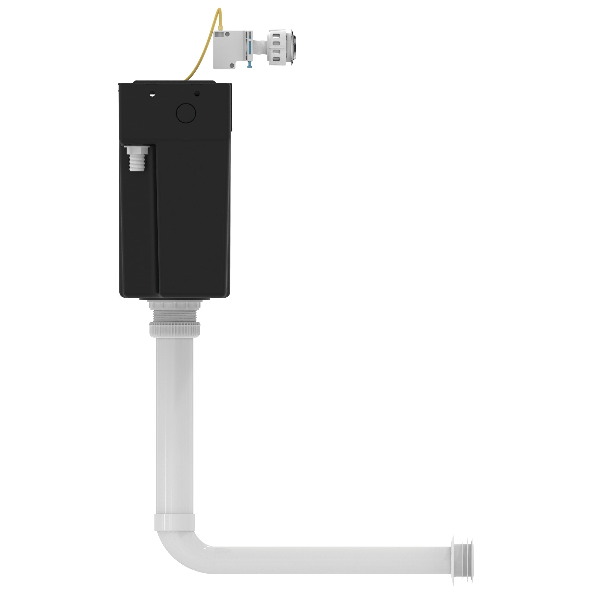 Armitage Shanks Conceala 3 Concealed Dual Flush, Bottom Inlet, Cable Operated Cistern Including Chrome Push Button