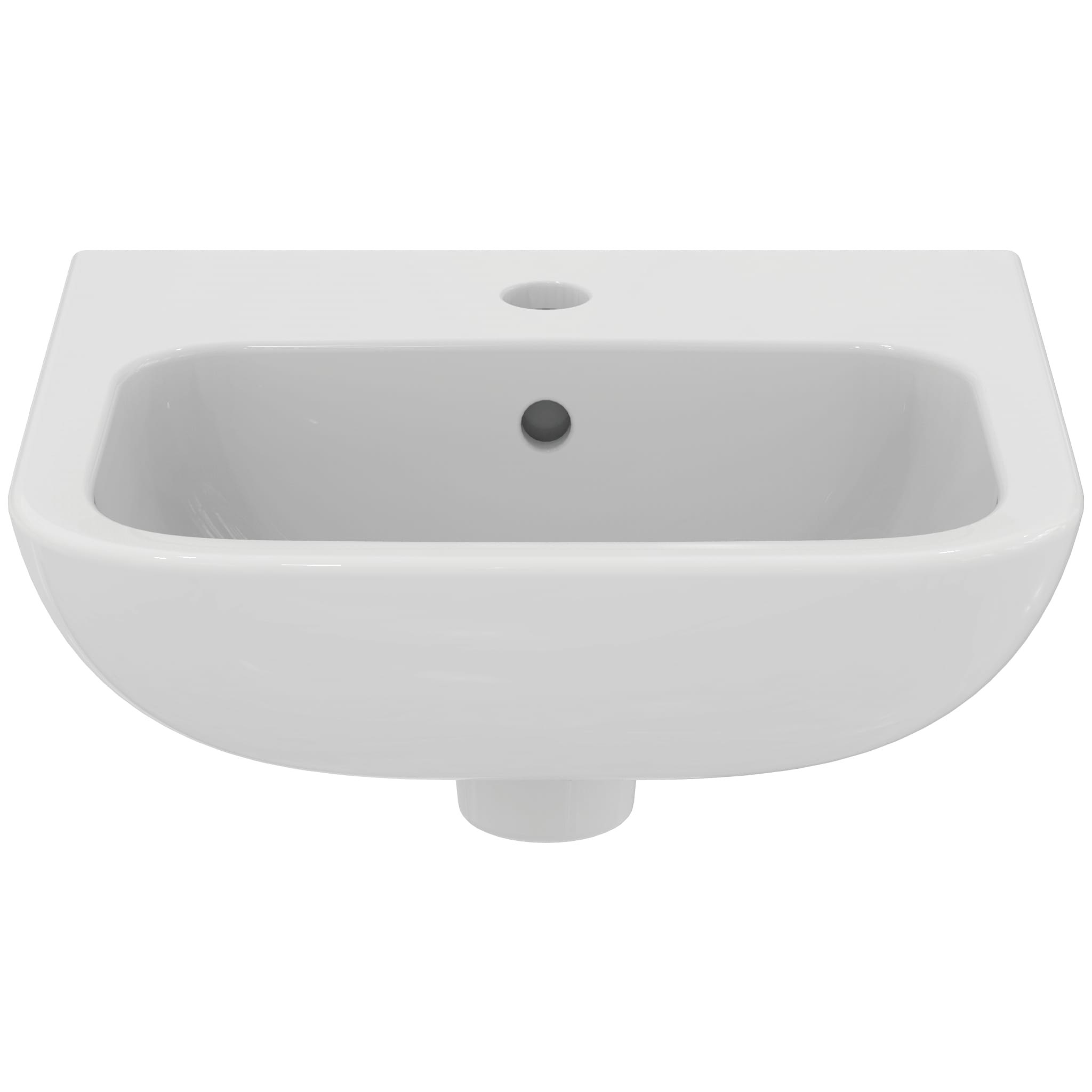 Armitage Shanks Portman 21 1 taphole 40cm washbasin with overflow, no chain hole.
