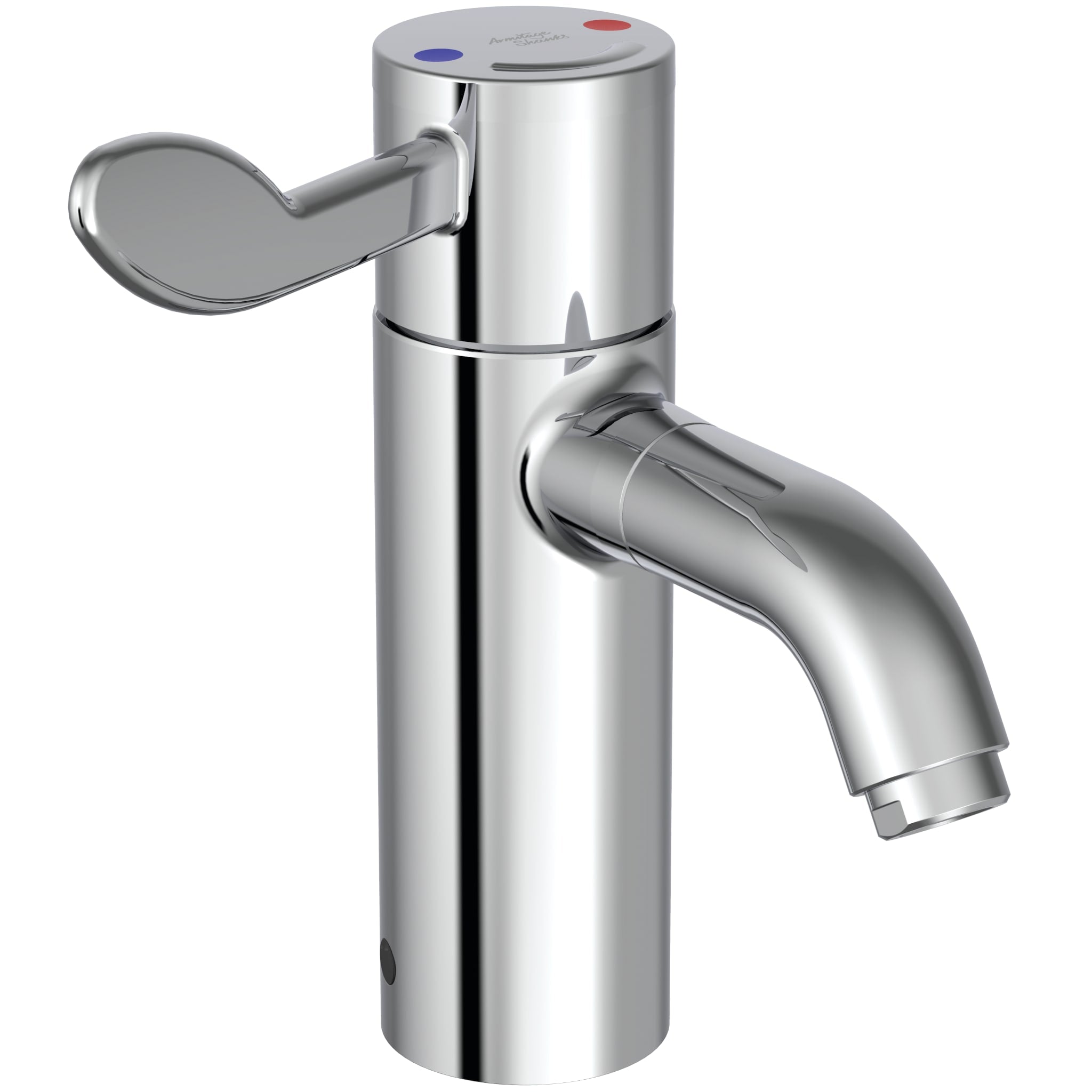 Armitage Shanks Markwik 21+ 1 taphole thermostatic basin mixer, single sequential lever, demountable with copper tails.
