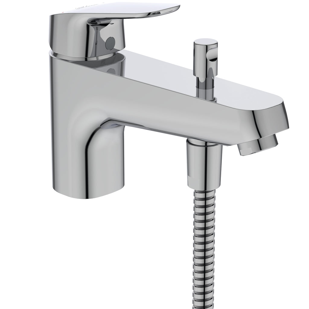 Ideal Standard Ceraflex 1 Tap Hole Bath Shower Mixer Chrome