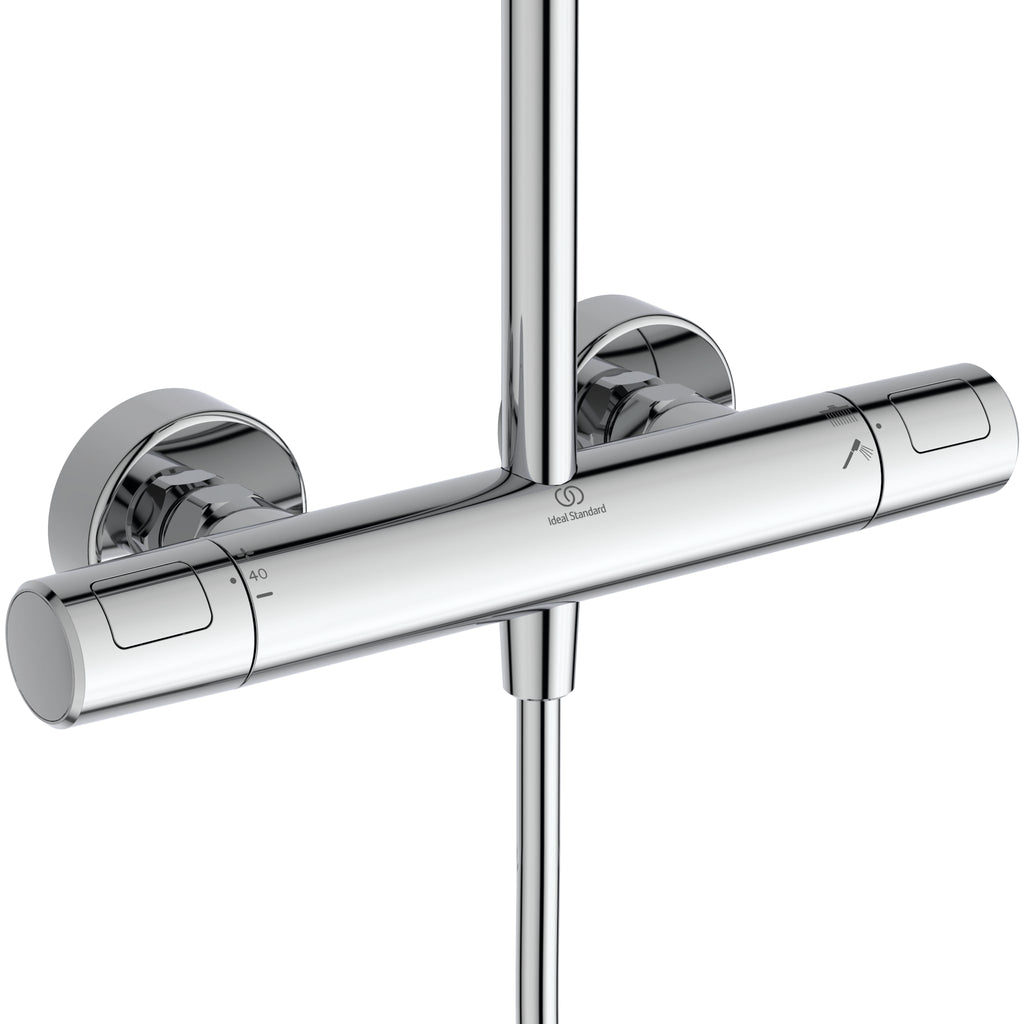Ideal Standard Ceratherm T25+ Thermostatic Dual Outlet Thermostatic Mixer Shower Chrome