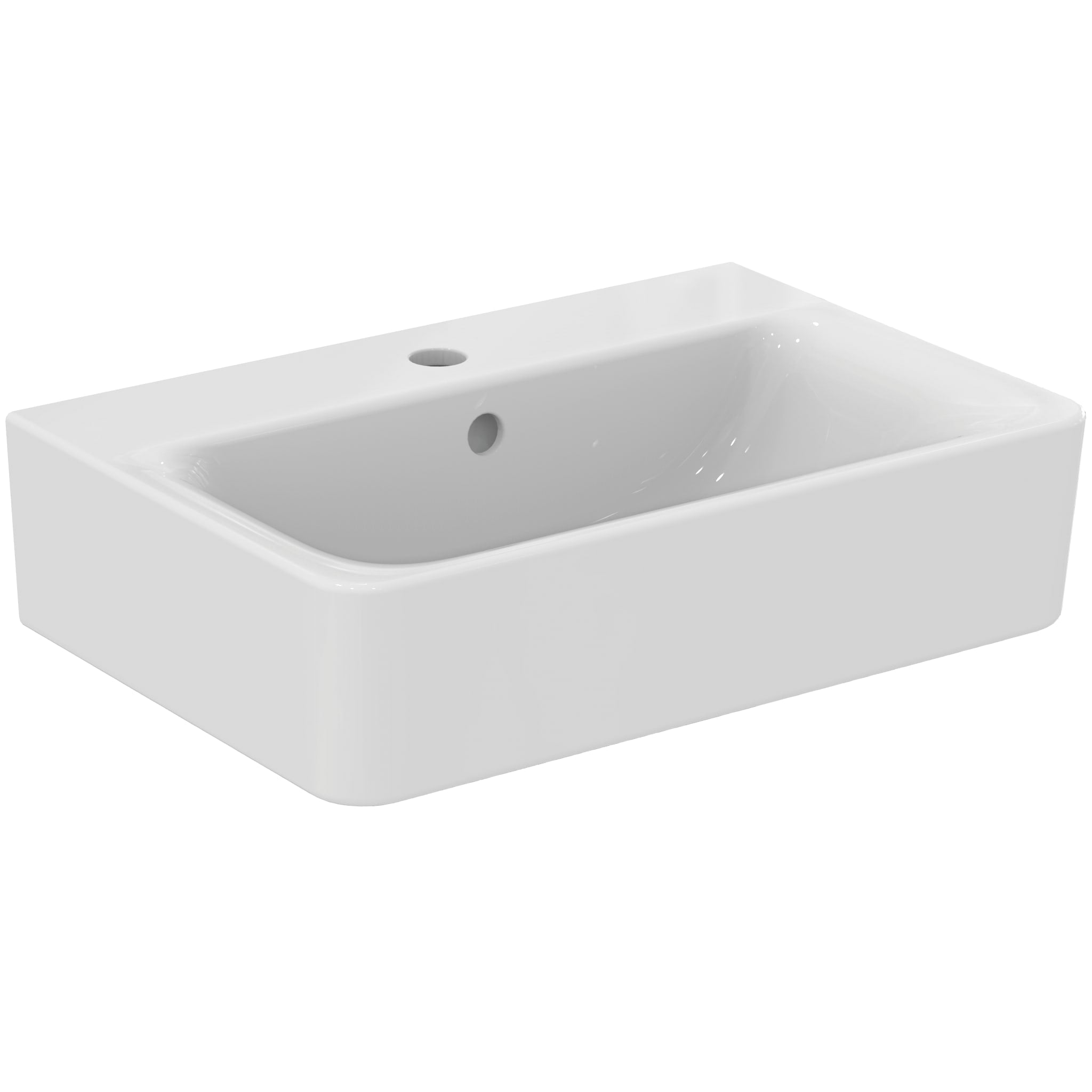 Ideal Standard Concept Cube Short Projection Washbasin White 550mm