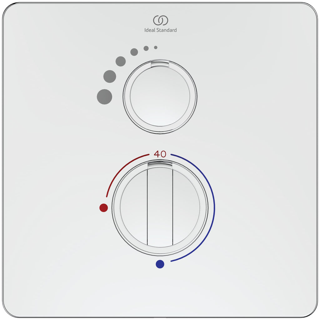 Ideal Standard Concept Easybox Slim Built-in Thermostatic Shower Mixer Square