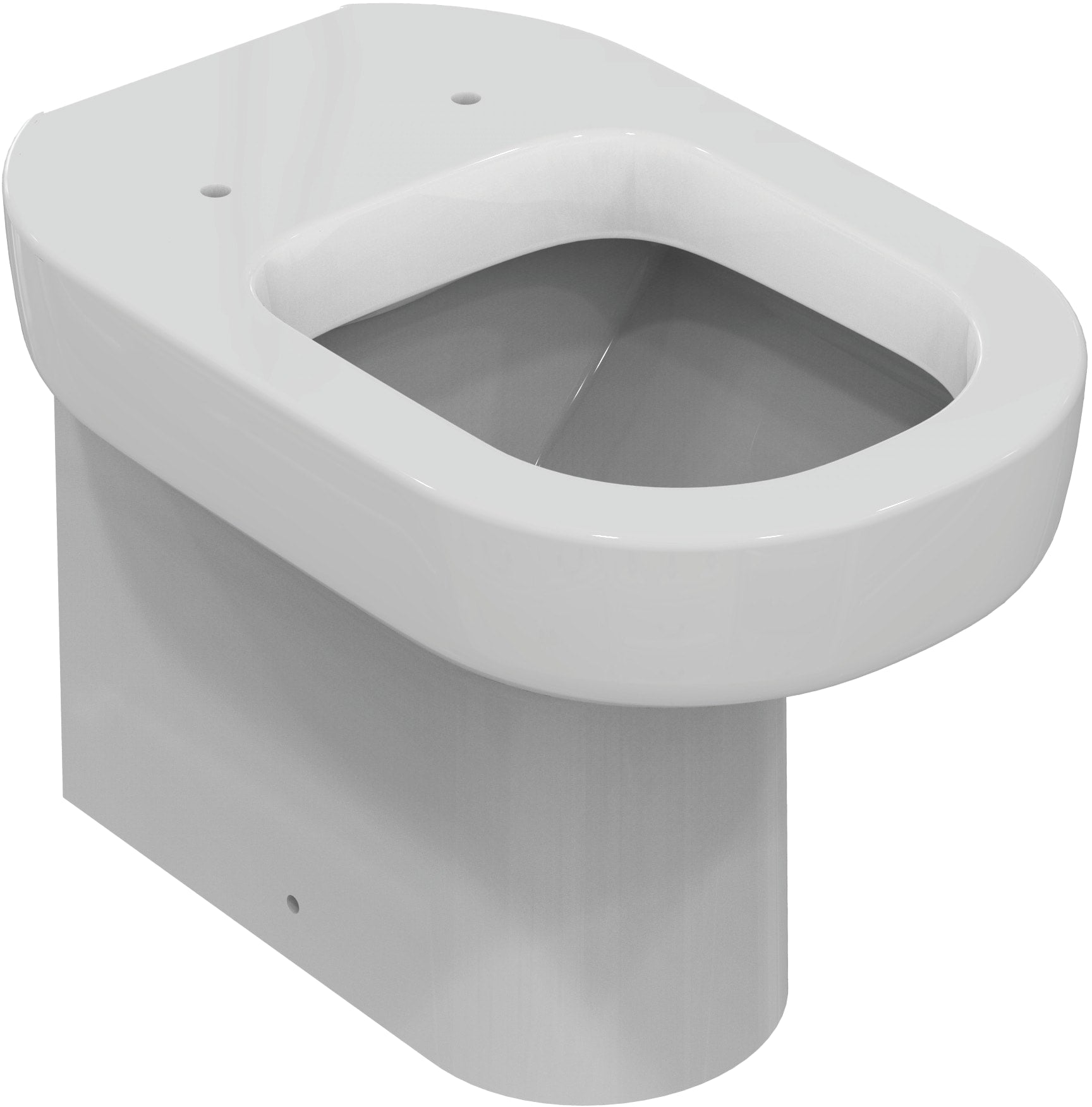 Ideal Standard Playa Back to Wall Single Bowl Toilet Pan White