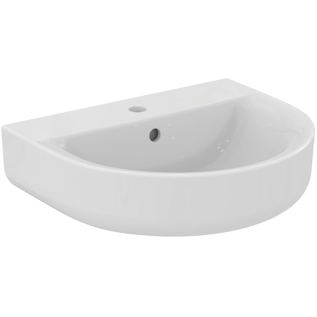 Ideal Standard Concept Arc 55cm 1 taphole washbasin with overflow