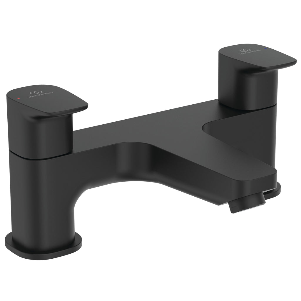 Ideal Standard Ceraplan Dual Control Bath Filler Silk Black