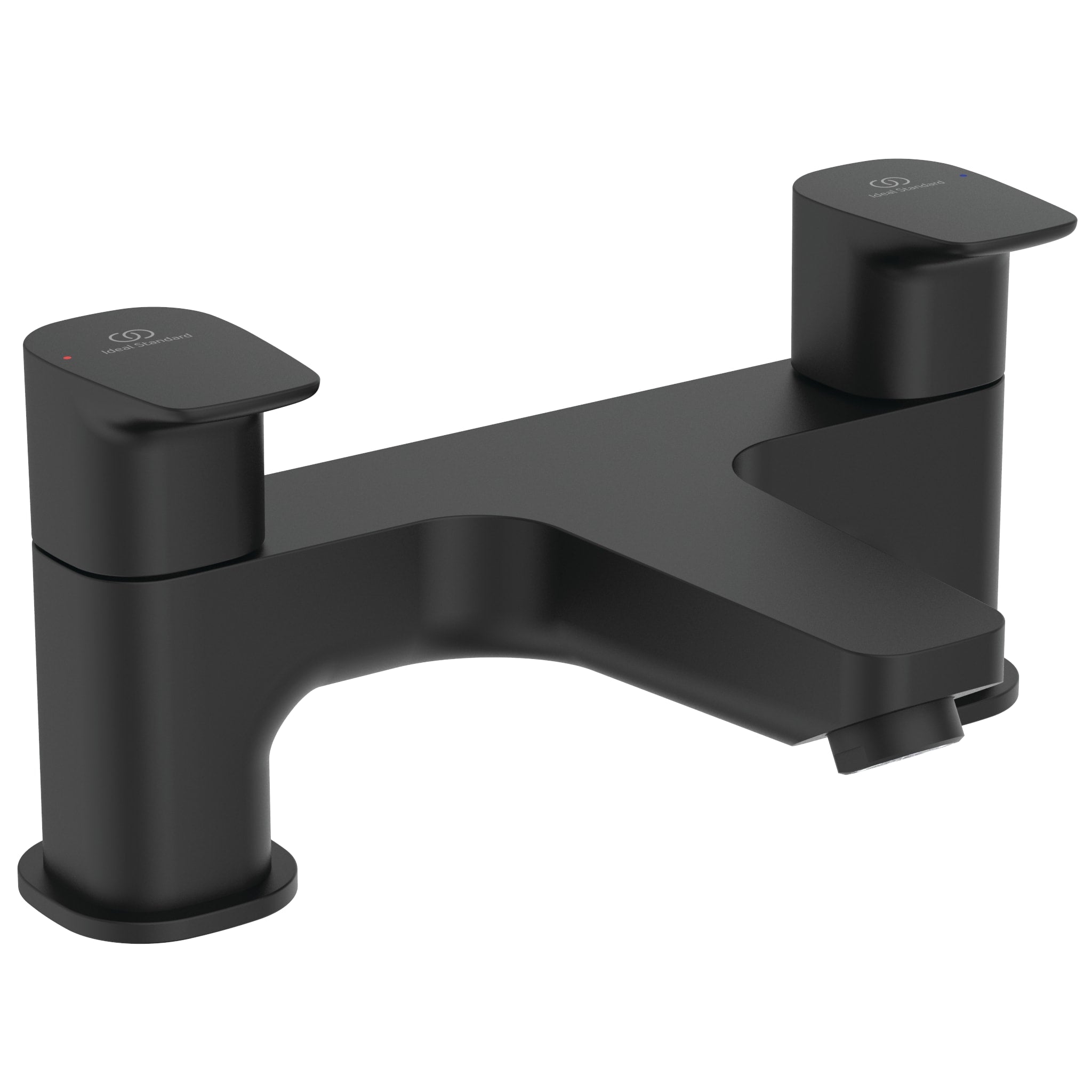 Ideal Standard Ceraplan Dual Control Bath Filler Silk Black