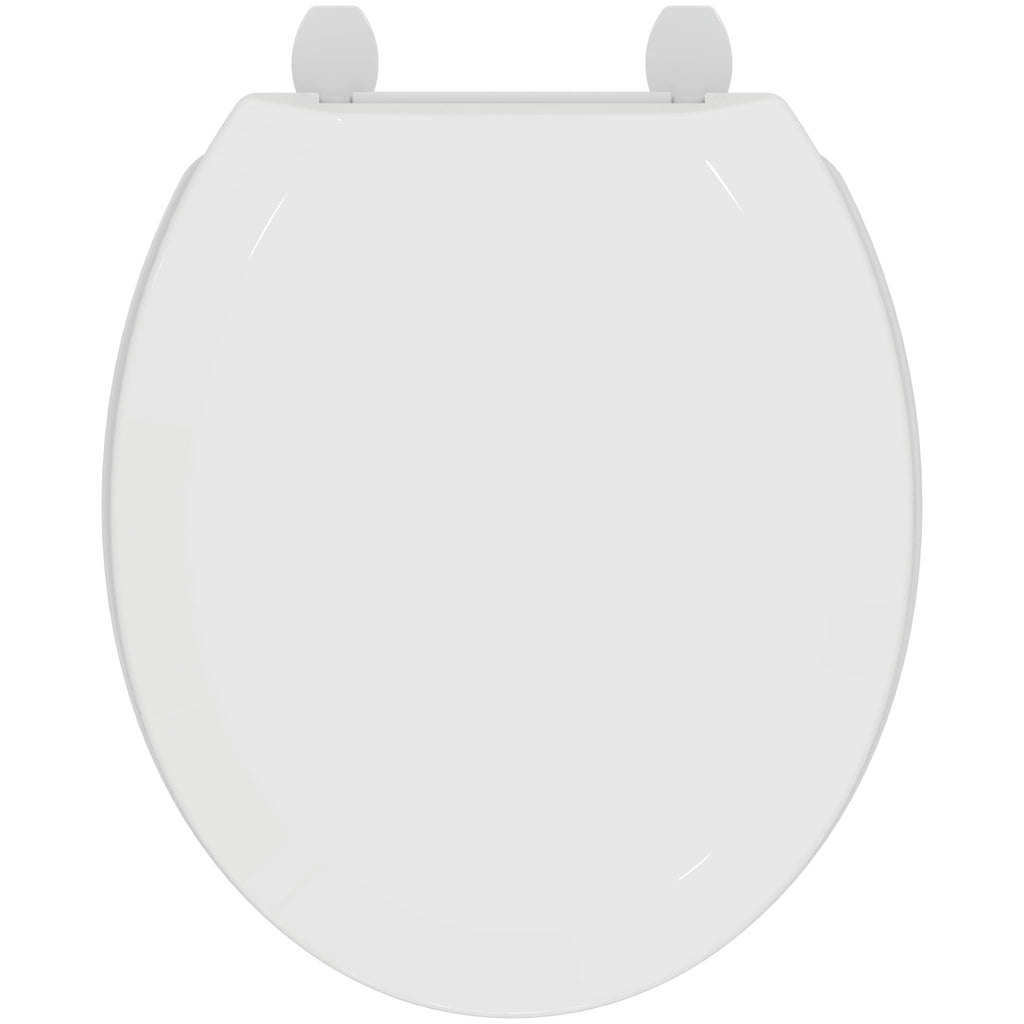 Armitage Shanks Orion 3 toilet seat and cover, white.