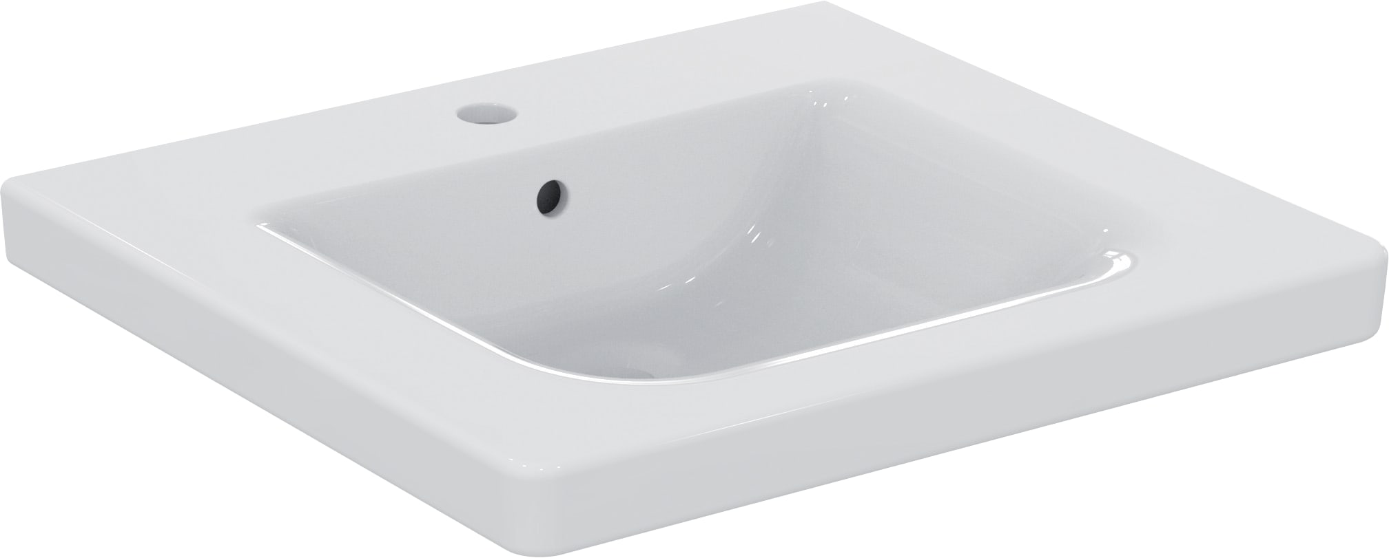 Ideal Standard Concept Freedom Accessible 1 Taphole Washbasin White 600mm