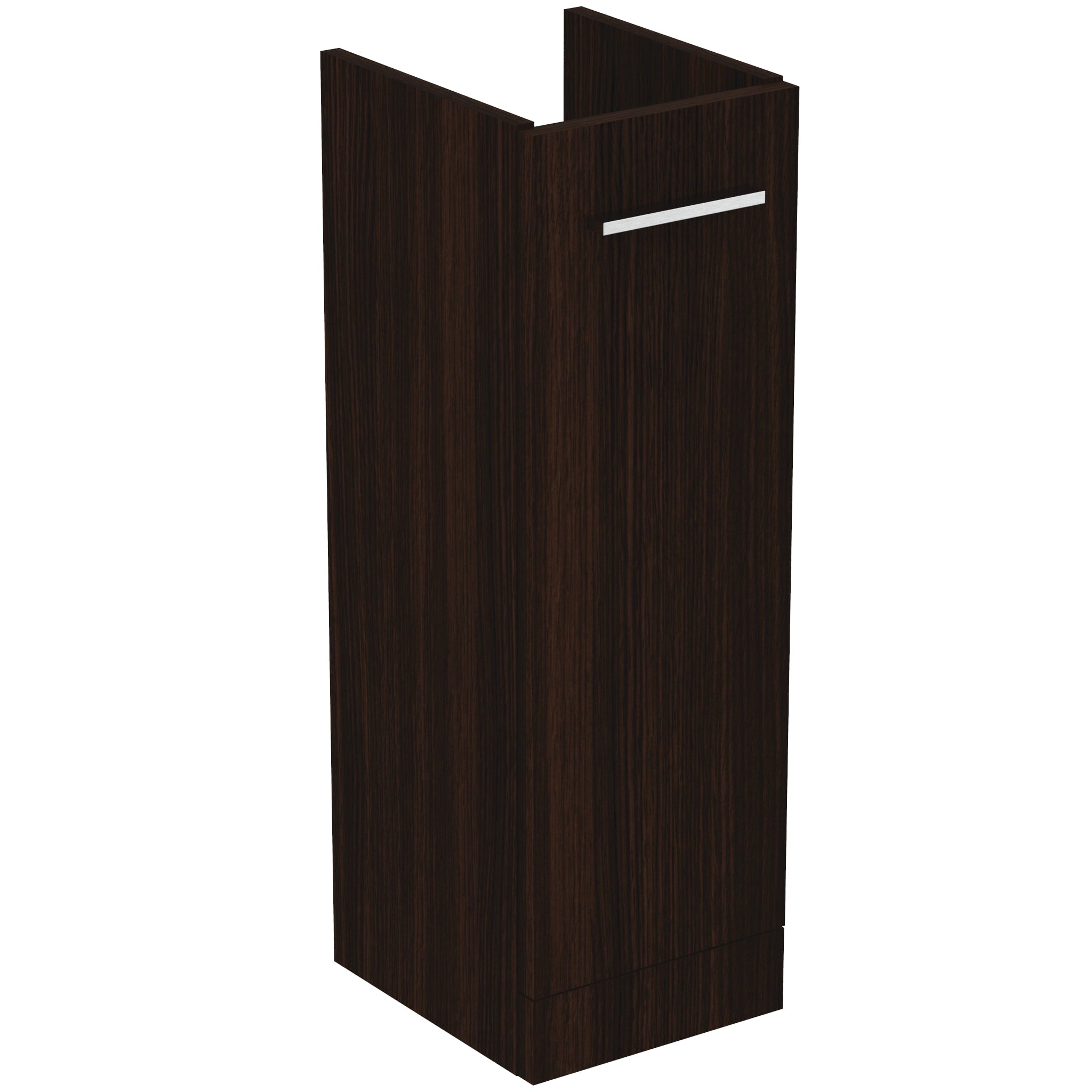 Ideal Standard i.Life A Slimline Pedestal Unit 225 x 260mm 1 Door Coffee Oak