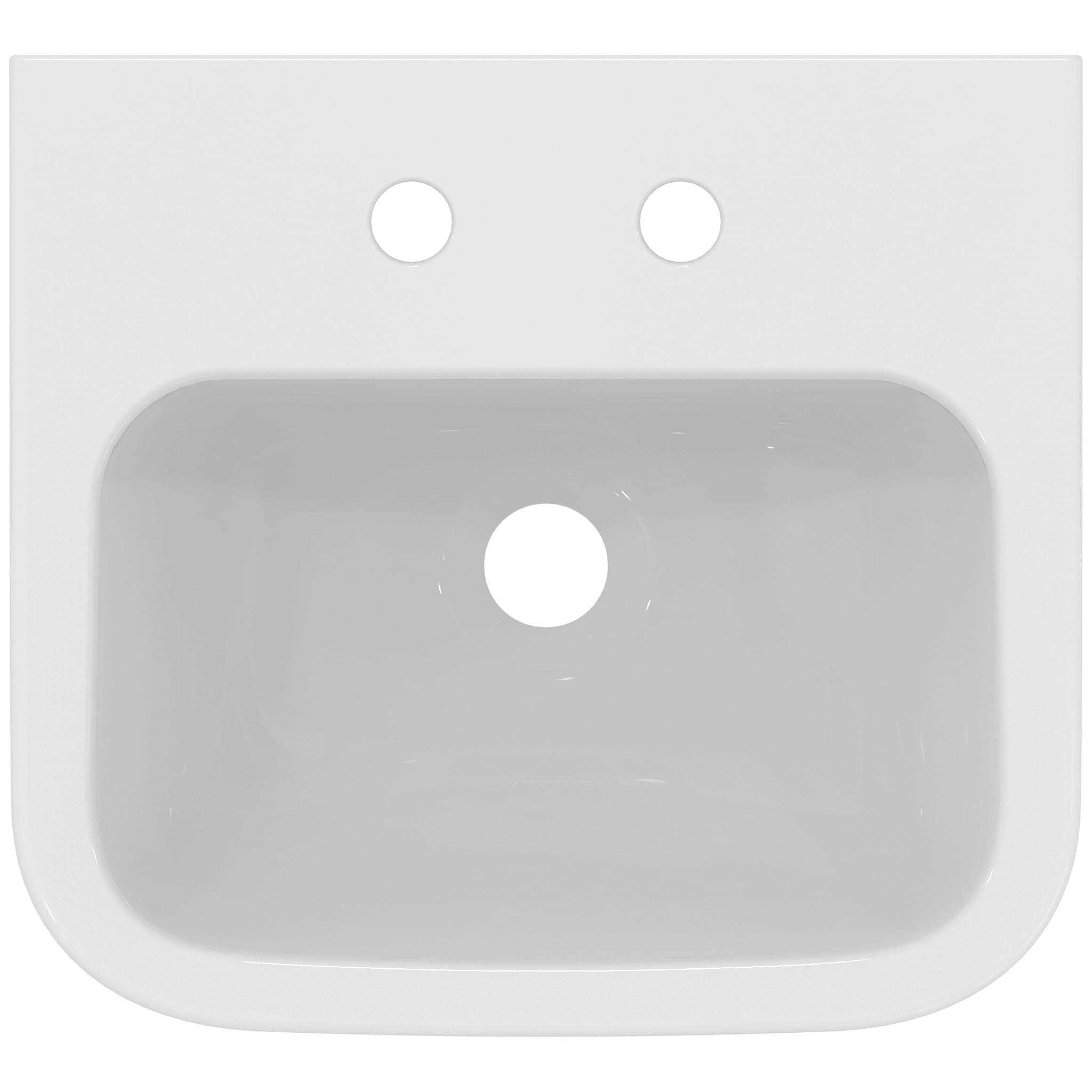 Armitage Shanks Portman 21 40cm Basin No Overflow Or Chain Hole - 2TH S215801.