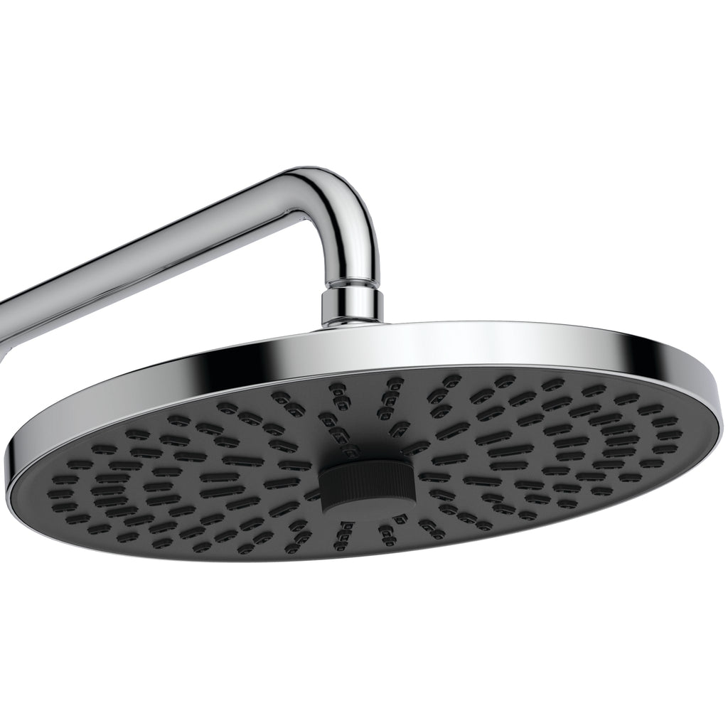 Ideal Standard Ceraflow T25+ shower diverter system with 260mm 2 function showerhead and 100mm 2 function handspray Chrome