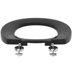 Armitage Shanks CON21 S405966 Std Seat No Cvr B/Fix Blk