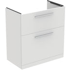 Ideal Standard i.Life A Floor Standing Vanity Unit 800W x 440mmD 2 Drawers White Matt