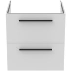 Ideal Standard i.Life B 600mm Wall Hung Vanity Unit With 2 Drawers Matt White
