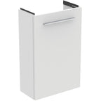 Ideal Standard i.Life S 41cm guest washbasin unit with 1 door  (separate handle required), matt white