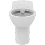 Armitage Shanks Contour 21+ 70cm projection back-to-wall rimless toilet bowl with horizontal outlet and anti-microbial glaze