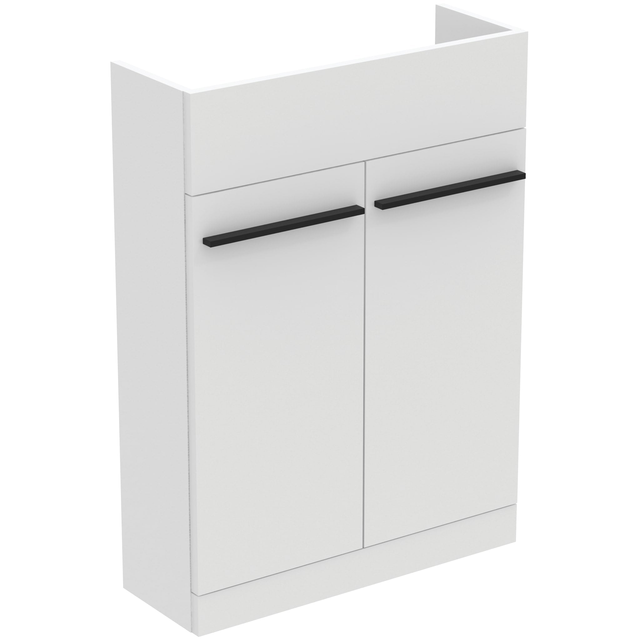 Ideal Standard i.Life S Slimline Floorstanding Semi-recess Unit 600W x 210mmD 2 Doors White Matt