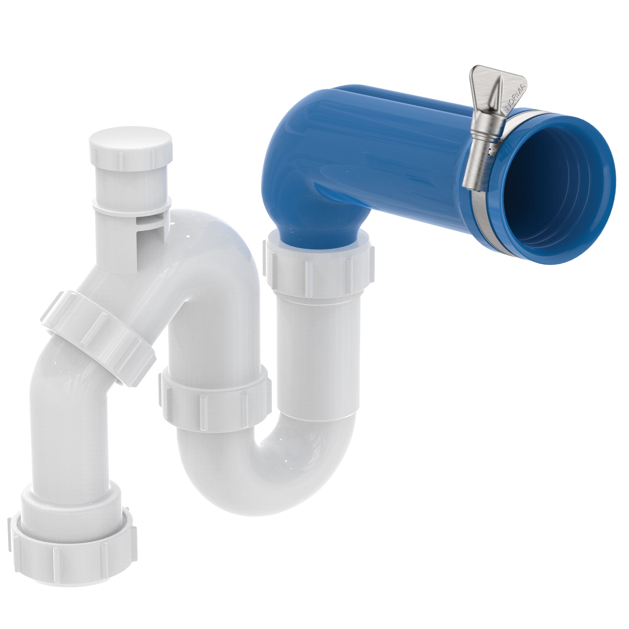 Armitage Shanks Contour 21+ waste pack with SmartGuard for tap deck basin