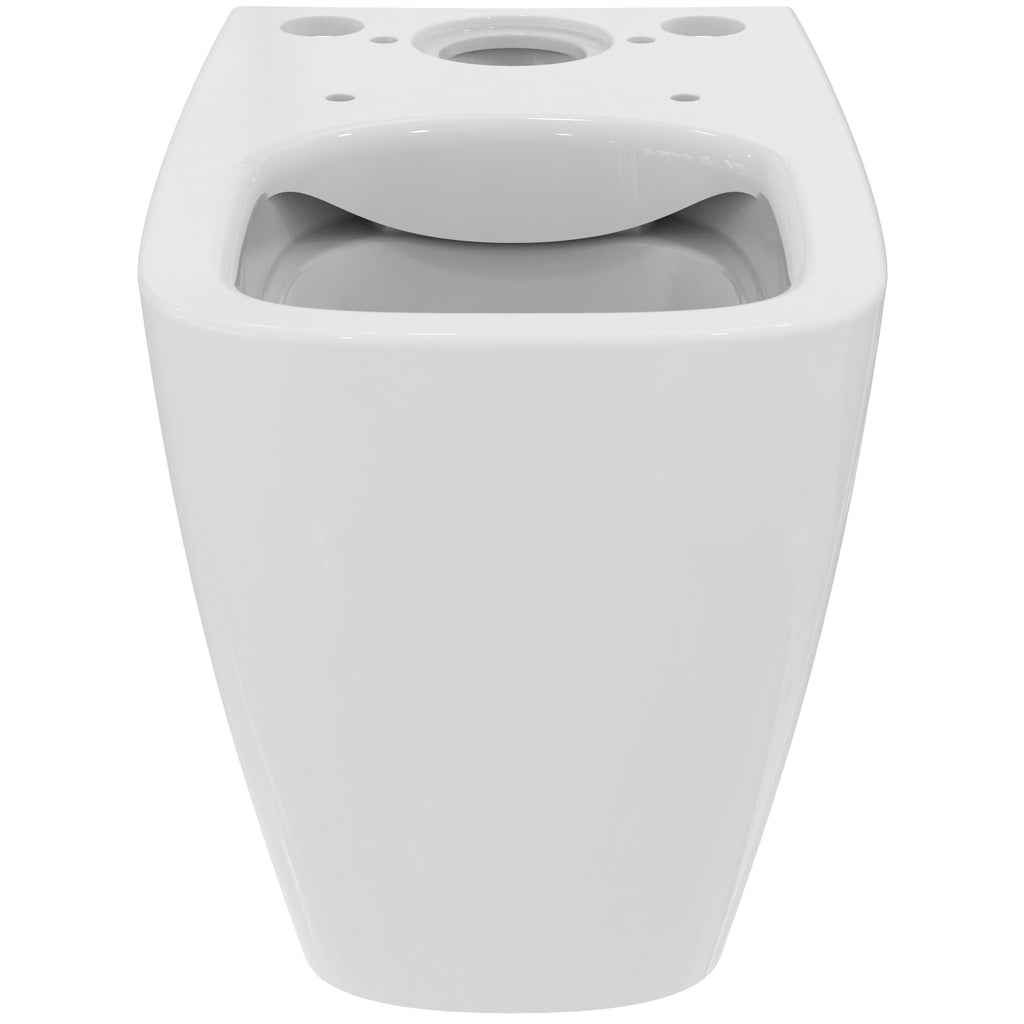 Ideal Standard i.Life S compact close coupled wc bowl with horizontal outlet and rimls+ technology
