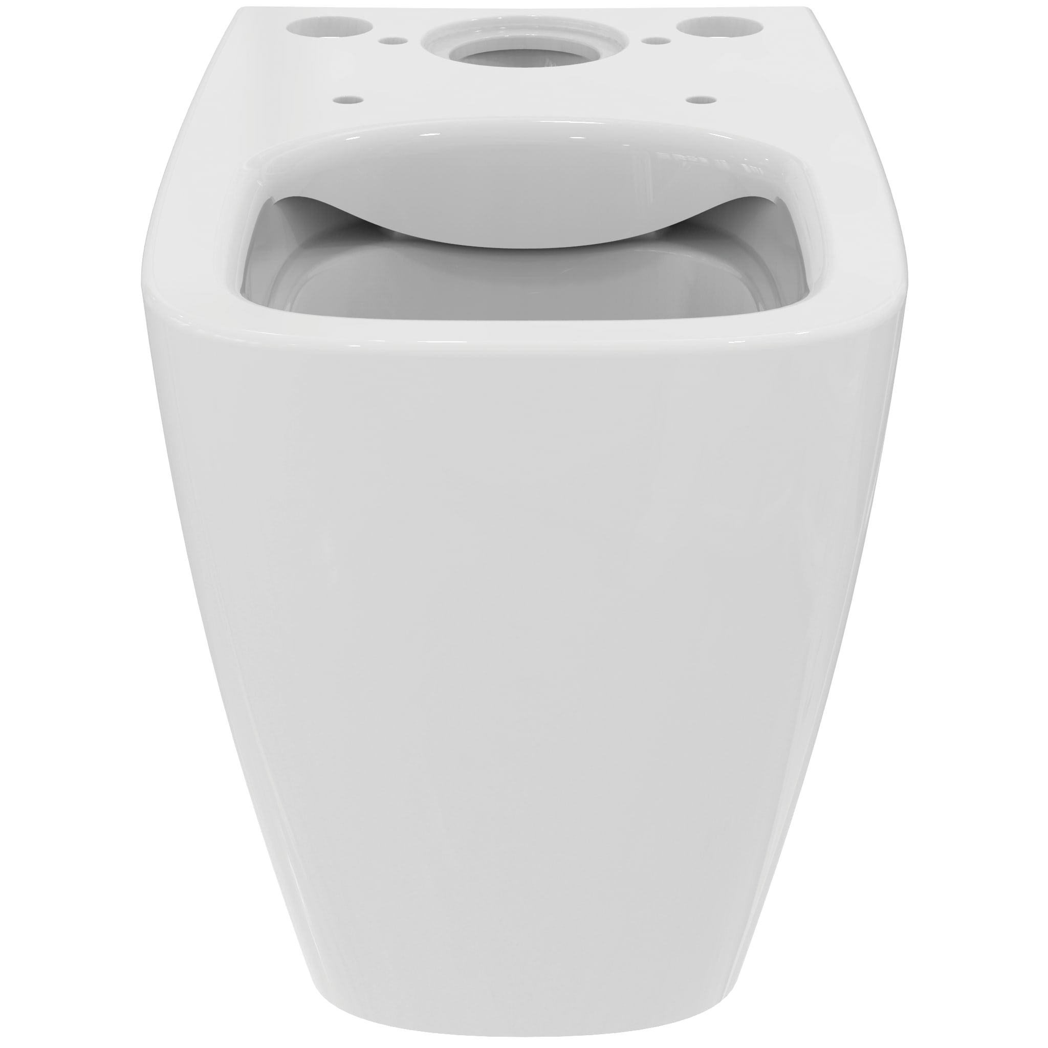 Ideal Standard i.Life S compact close coupled wc bowl with horizontal outlet and rimls+ technology