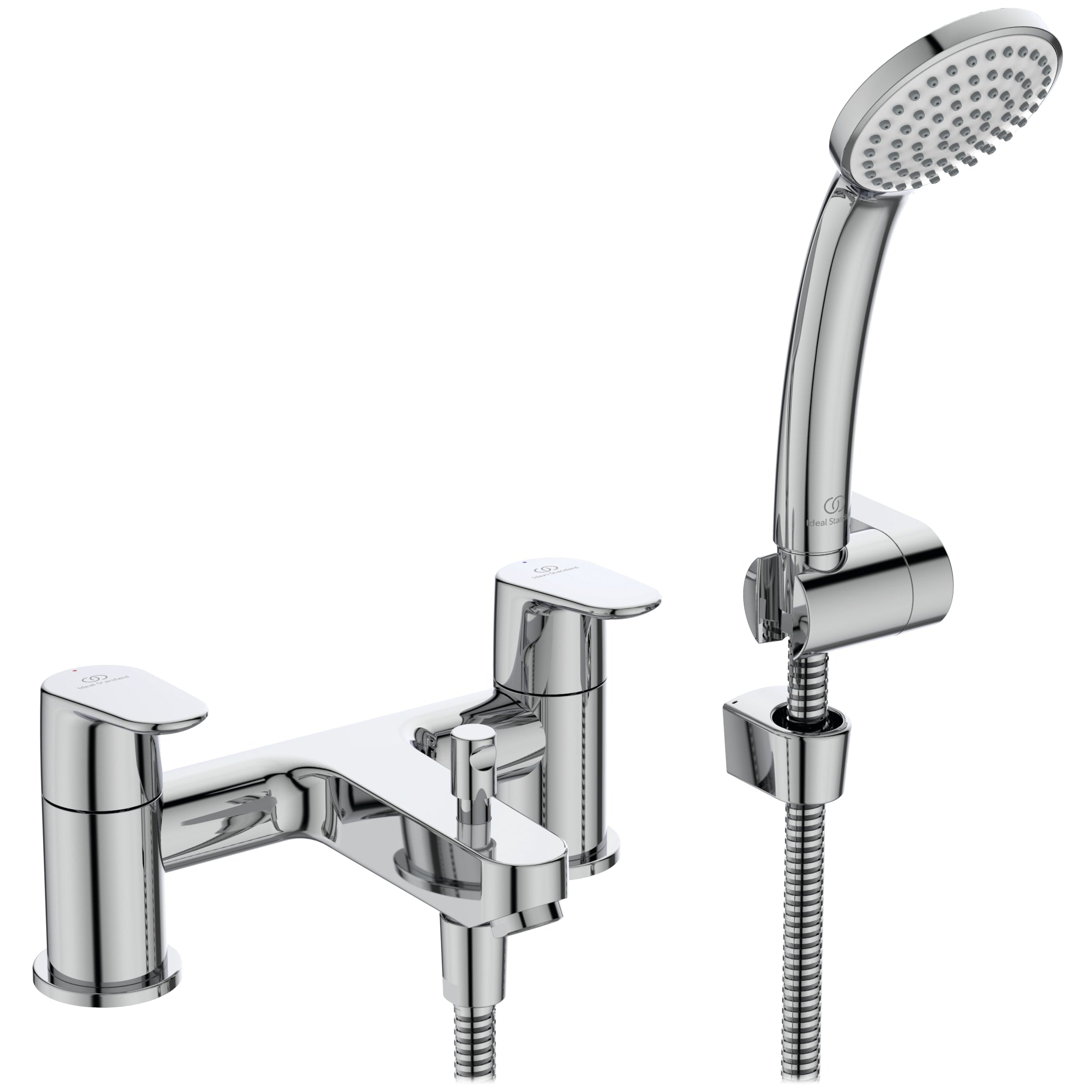 Ideal Standard Cerafine O Dual Control Bath Shower Mixer With Shower Set () Chrome