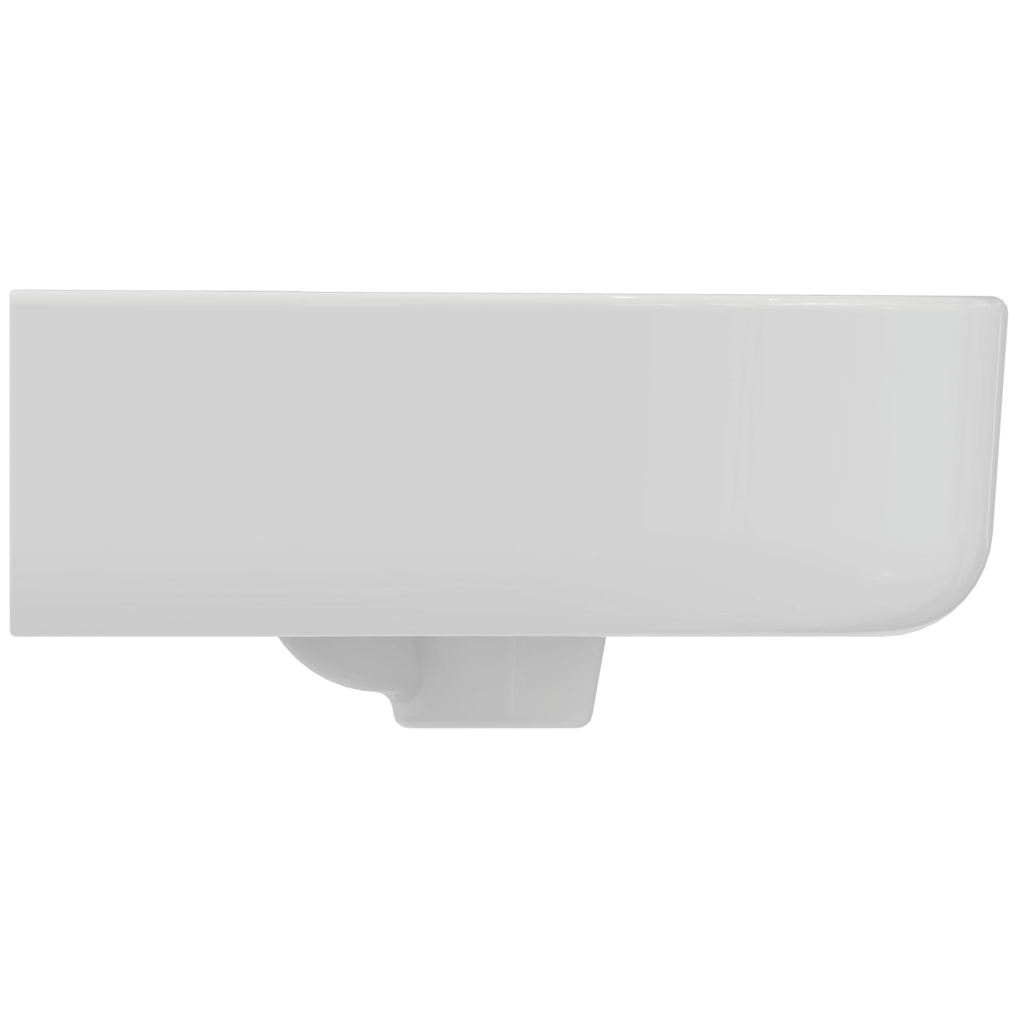 Ideal Standard Concept Arc 45cm 1 taphole handrinse washbasin with overflow